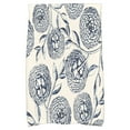 thumbnail image 1 of Simply Daisy 18" x 30" Antique Flowers Floral Print Hand Towel, 1 of 2