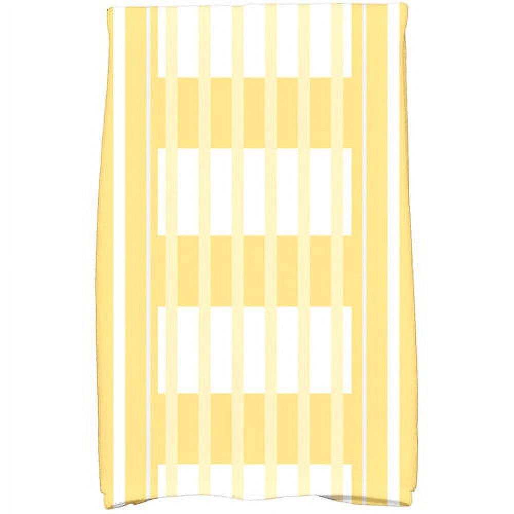 Simply Daisy 18" x 30" Beach Blanket Stripe Print Hand Towel