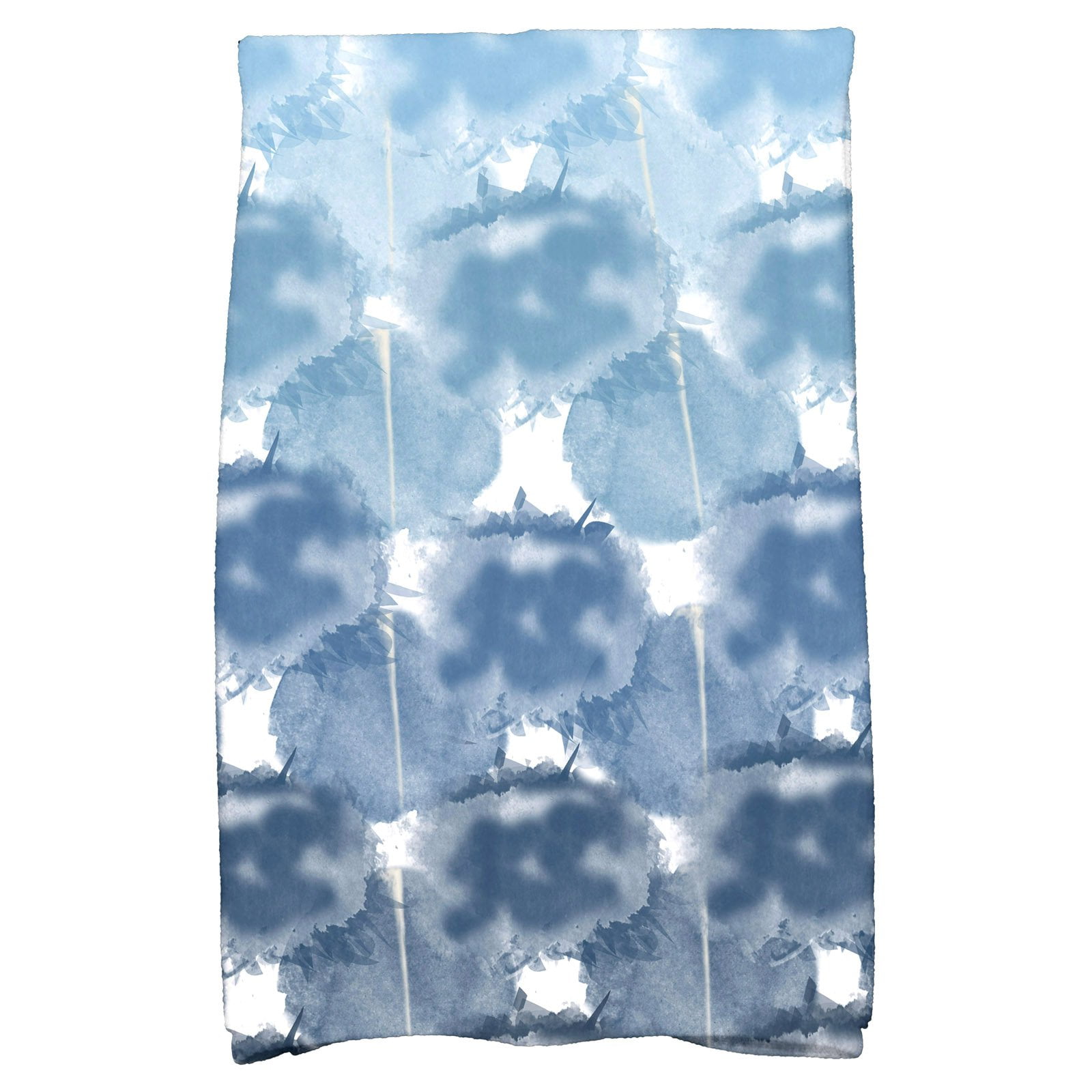 Simply Daisy 18" x 30" Beach Clouds Geometric Print Kitchen Towel