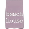 thumbnail image 1 of Simply Daisy 18" x 30" Beach House Word Print Kitchen Towel, 1 of 2