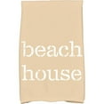 thumbnail image 1 of Simply Daisy 18" x 30" Beach House Word Print Kitchen Towel, 1 of 2
