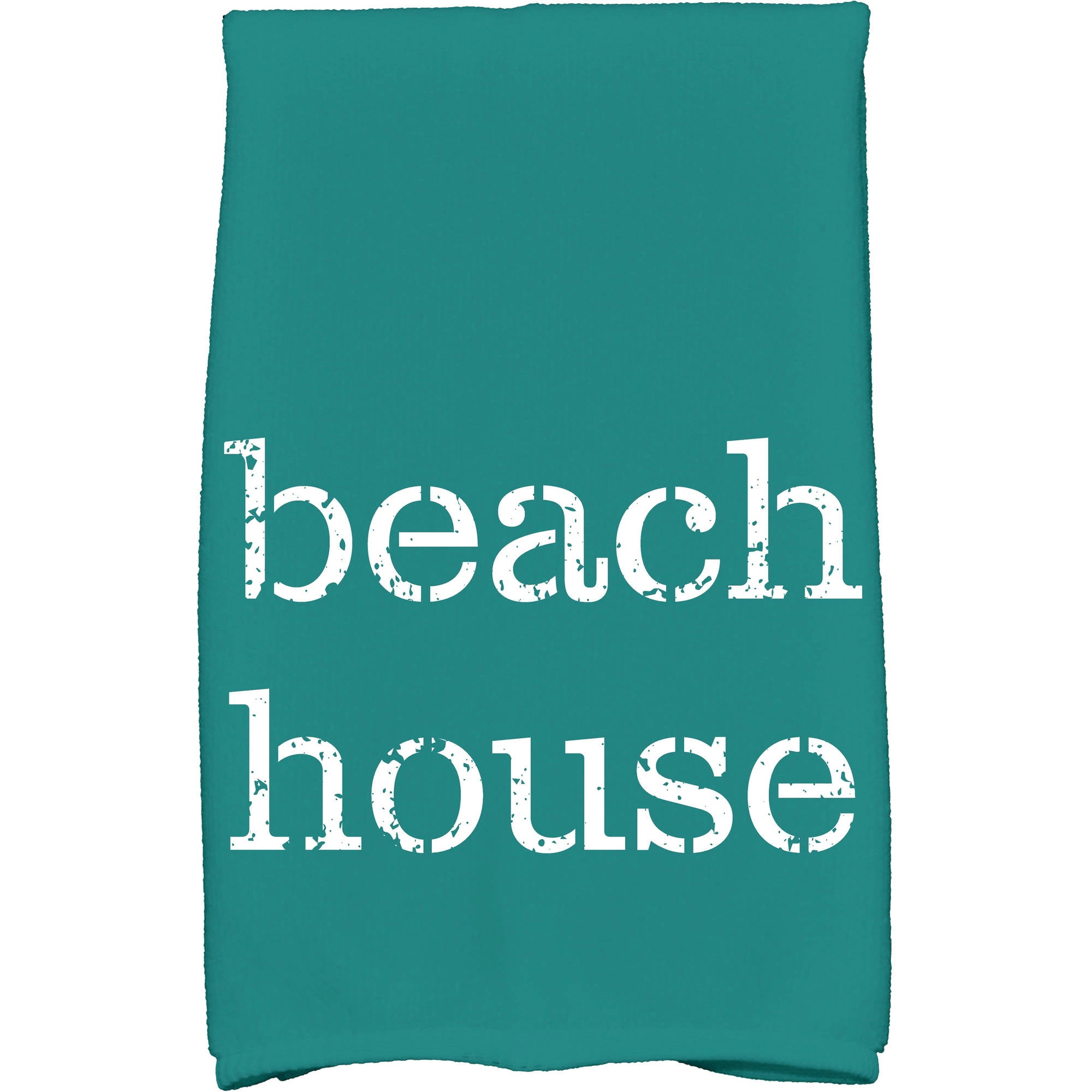 Simply Daisy 18" x 30" Beach House Word Print Kitchen Towel