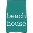 thumbnail image 1 of Simply Daisy 18" x 30" Beach House Word Print Kitchen Towel, 1 of 2