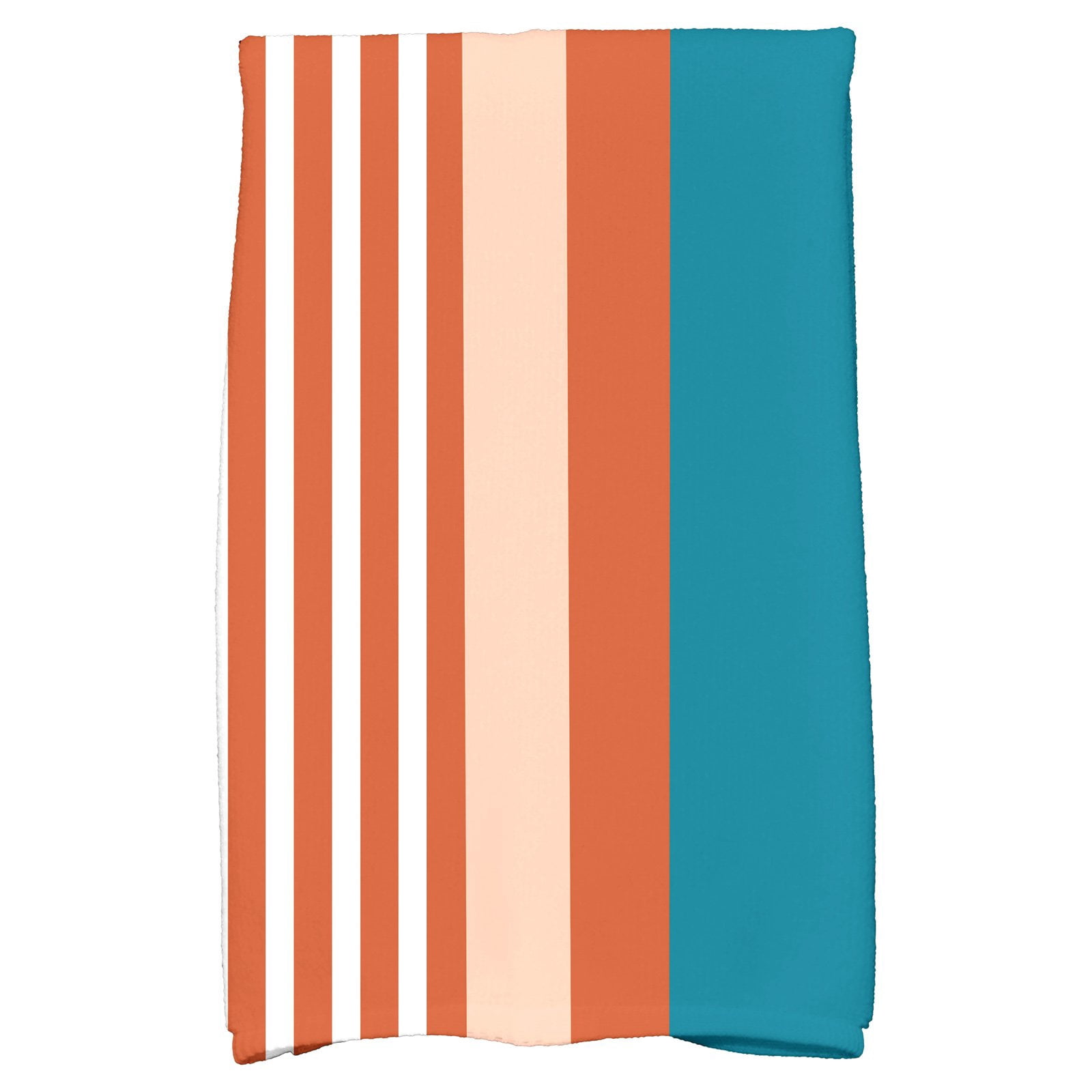 Simply Daisy 18" x 30" Beach Shack Stripe Print Hand Towel