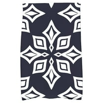 Simply Daisy 18" x 30" Beach Star Geometric Print Hand Towel
