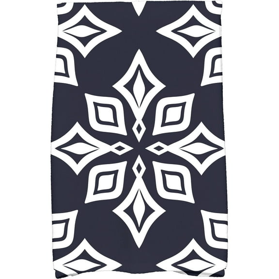Simply Daisy 18" x 30" Beach Star Geometric Print Kitchen Towel