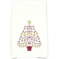 thumbnail image 1 of Simply Daisy 18" x 30" Beach Tree Holiday Geometric Print Kitchen Towel, 1 of 2