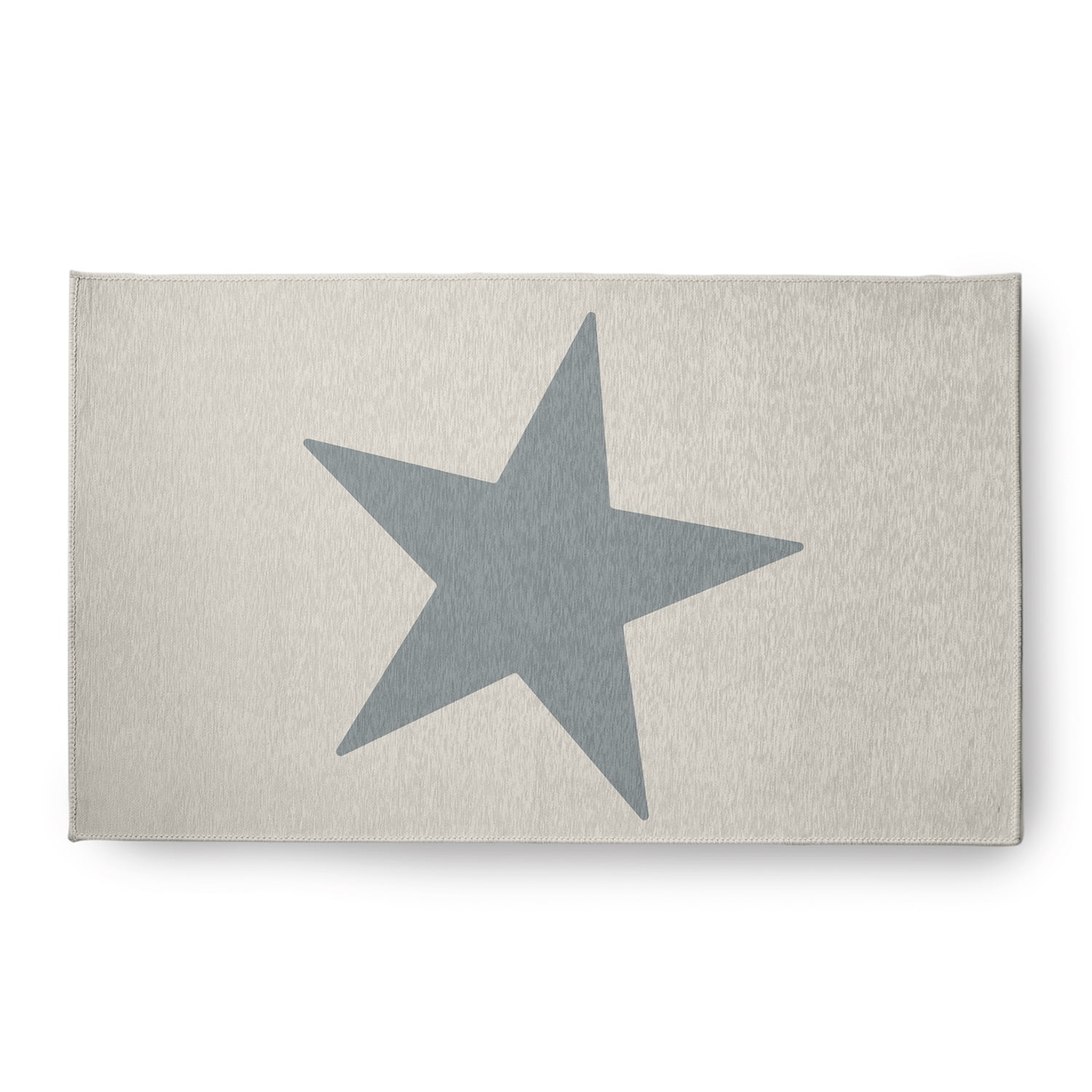 Simply Daisy 18 x 30 Big Star Chenille Rug, Dusty Smoke