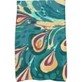thumbnail image 1 of Simply Daisy 18" x 30" Boho Splash Geometric Print Kitchen Towel, 1 of 2