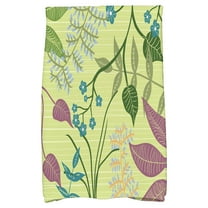 Simply Daisy 18" x 30" Botanical Floral Print Hand Towel