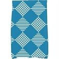 thumbnail image 1 of Simply Daisy 18" x 30" Check It Twice Holiday Geometric Print Kitchen Towel, 1 of 2