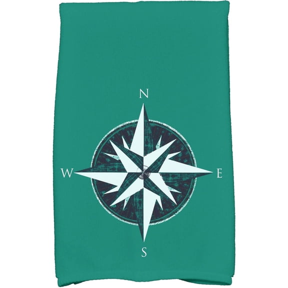 Simply Daisy 18" x 30" Compass Geometric Print Kitchen Towel