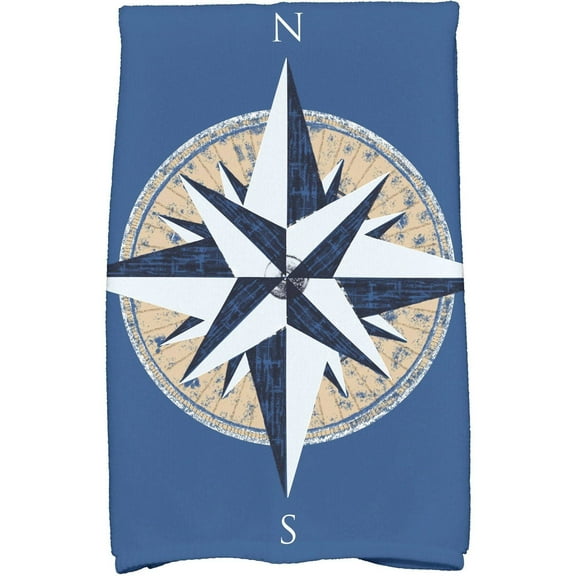 Simply Daisy 18" x 30" Compass Geometric Print Kitchen Towel