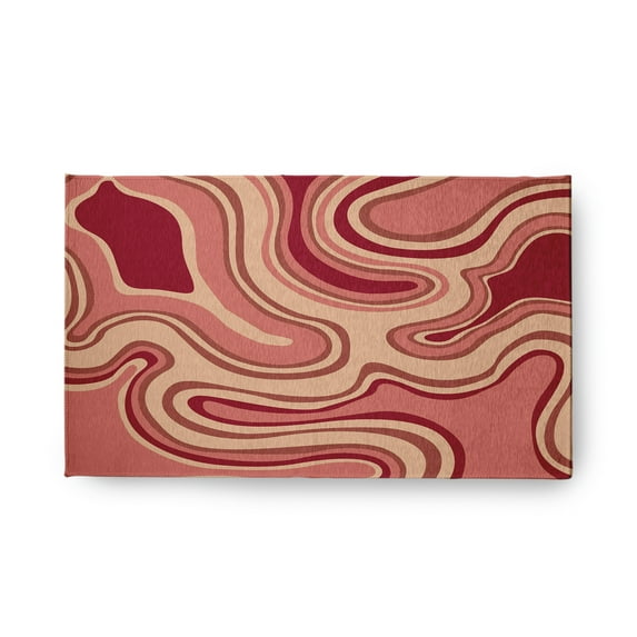 Simply Daisy 18" x 30" Coral Agate Indoor/outdoor Rug