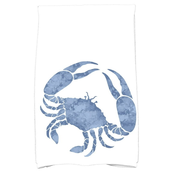 Simply Daisy 18" x 30" Crab Animal Print Kitchen Towel