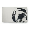 thumbnail image 1 of Simply Daisy 18 x 30 Crab Dip Nautical Chenille Rug, Shark Blue, 1 of 4