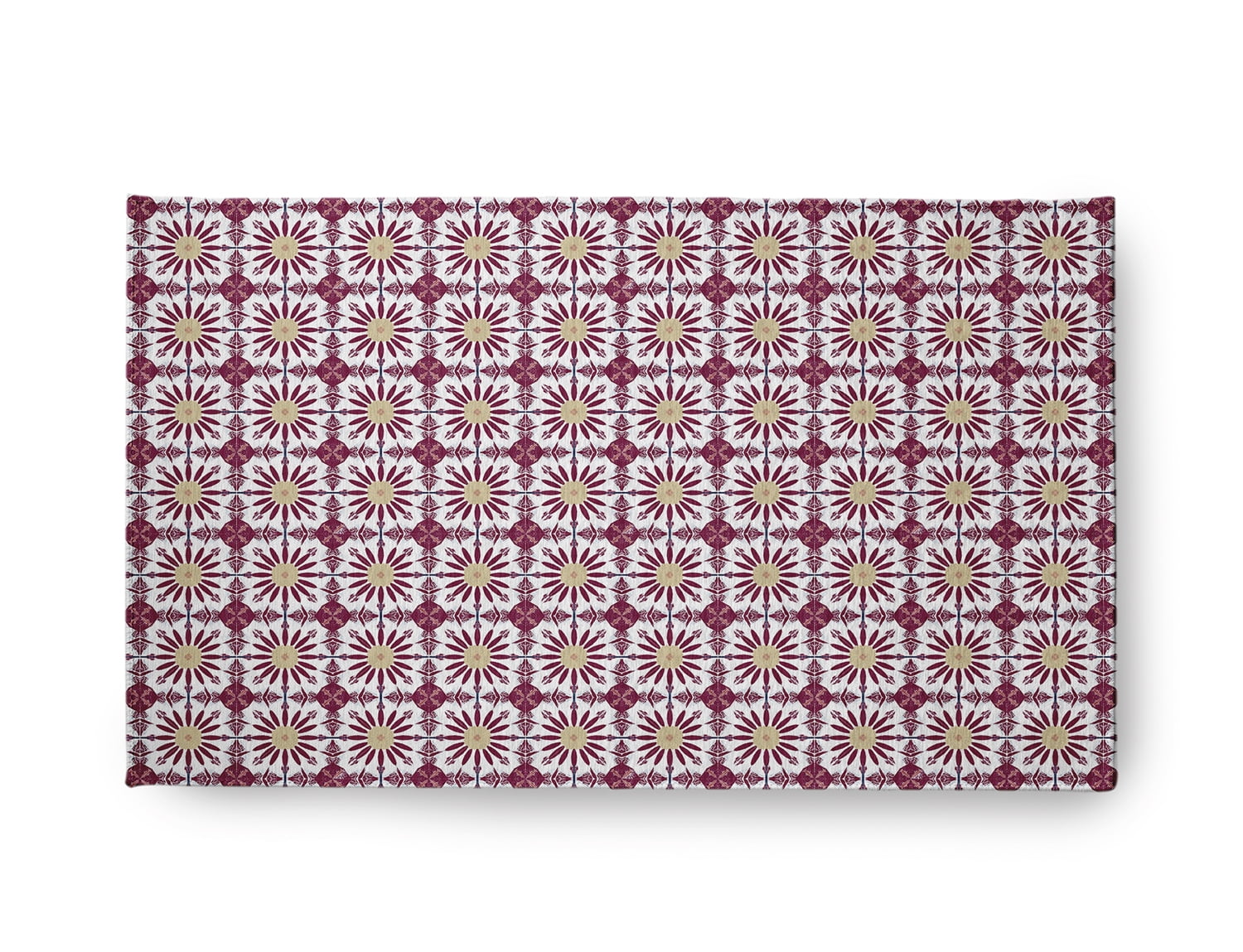 Simply Daisy 18" x 30" Dark Pink Chaney Rug