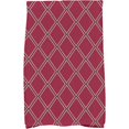 thumbnail image 1 of Simply Daisy 18" x 30" Diamond Dots Holiday Geometric Print Kitchen Towel, 1 of 2