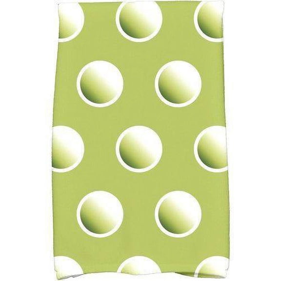 Simply Daisy 18" x 30" Dip Dye Dots Holiday Geometric Print Kitchen Towel