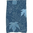 thumbnail image 1 of Simply Daisy 18" x 30" Dotted Leaves Floral Print Kitchen Towel, 1 of 2
