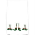 thumbnail image 1 of Simply Daisy 18" x 30" Elfin Magic Holiday Geometric Print Kitchen Towel, 1 of 2
