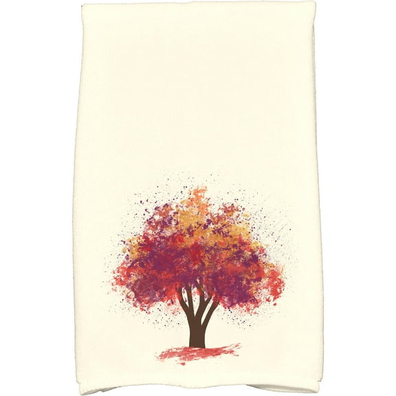 Simply Daisy 18" x 30" Fall Bounty Floral Print Kitchen Towel