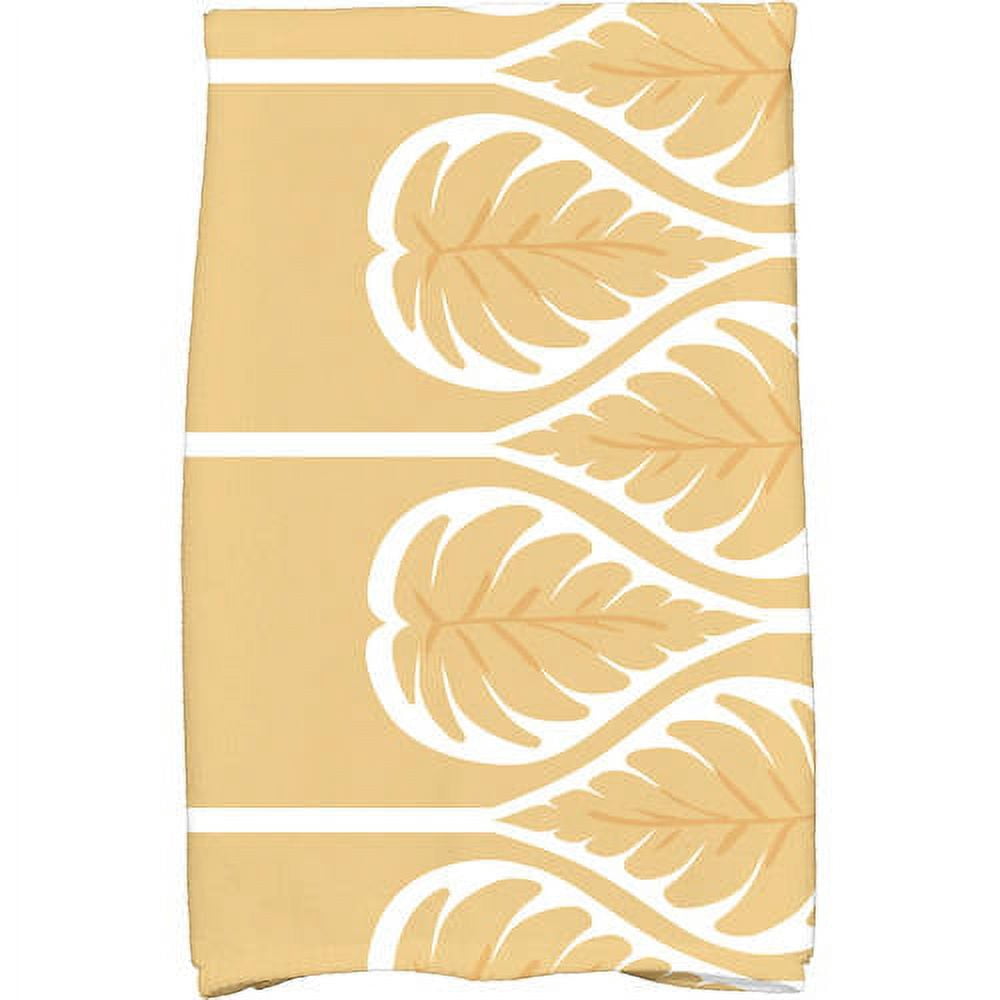 Simply Daisy 18" x 30" Fern 1 Floral Print Kitchen Towel