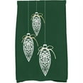 thumbnail image 1 of Simply Daisy 18" x 30" Filagree Ornaments Holiday Geometric Print Kitchen Towel, 1 of 2