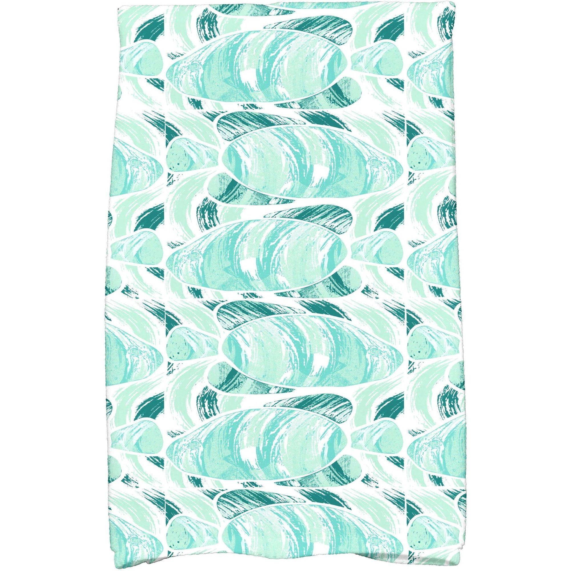 Simply Daisy 18" x 30" Fishwich Animal Print Kitchen Towel