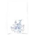 thumbnail image 1 of Simply Daisy 18" x 30" Five Little Birds Floral Print Hand Towel, 1 of 2