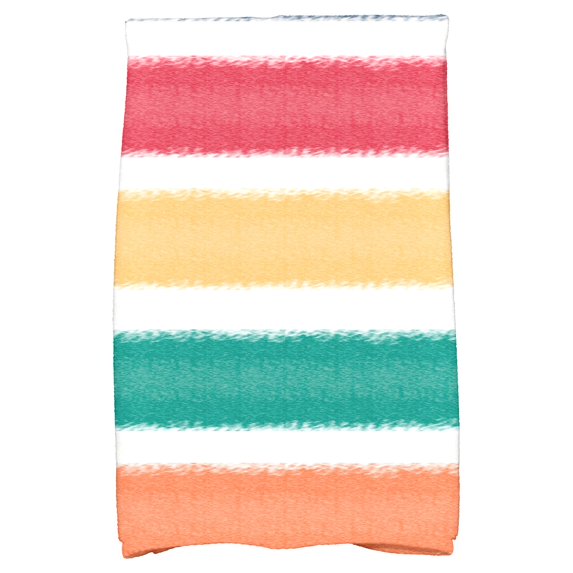 Simply Daisy 18" x 30" Fun in the Sun Stripe Print Kitchen Towel