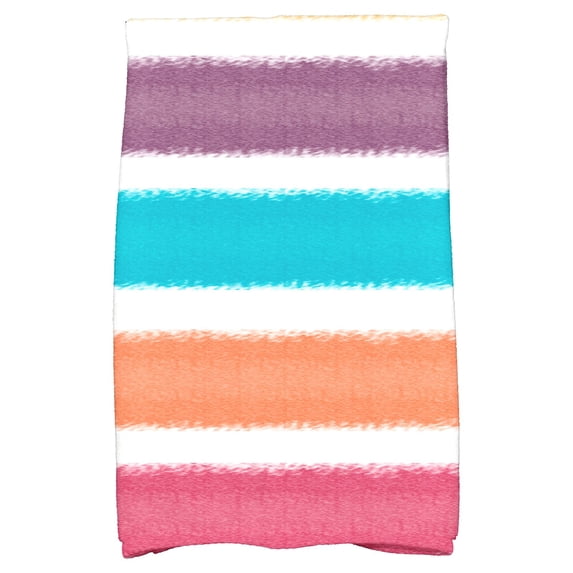 Simply Daisy 18" x 30" Fun in the Sun Stripe Print Kitchen Towel