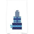 thumbnail image 1 of Simply Daisy 18" x 30" Gift Wrapped Holiday Geometric Print Kitchen Towel, 1 of 2