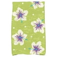 thumbnail image 1 of Simply Daisy 18" x 30" Hibiscus Blooms Floral Print Hand Towel, 1 of 2