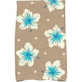 thumbnail image 1 of Simply Daisy 18" x 30" Hibiscus Blooms Floral Print Kitchen Towel, 1 of 2