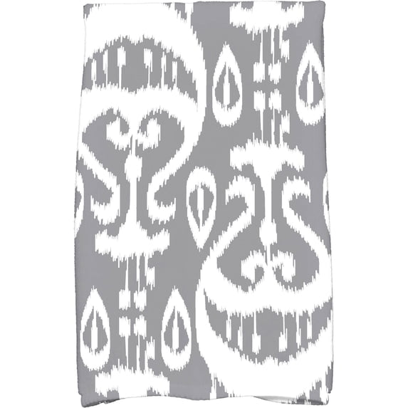 Simply Daisy 18" x 30" Ikat Geometric Print Kitchen Towel