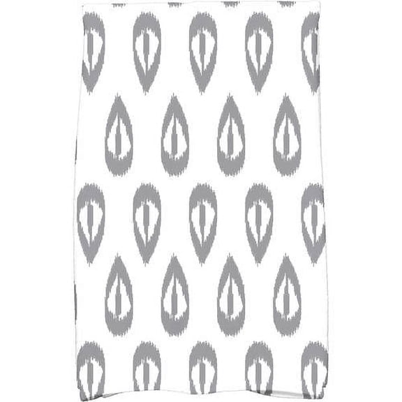 Simply Daisy 18" x 30" Ikat Tears Geometric Print Kitchen Towel