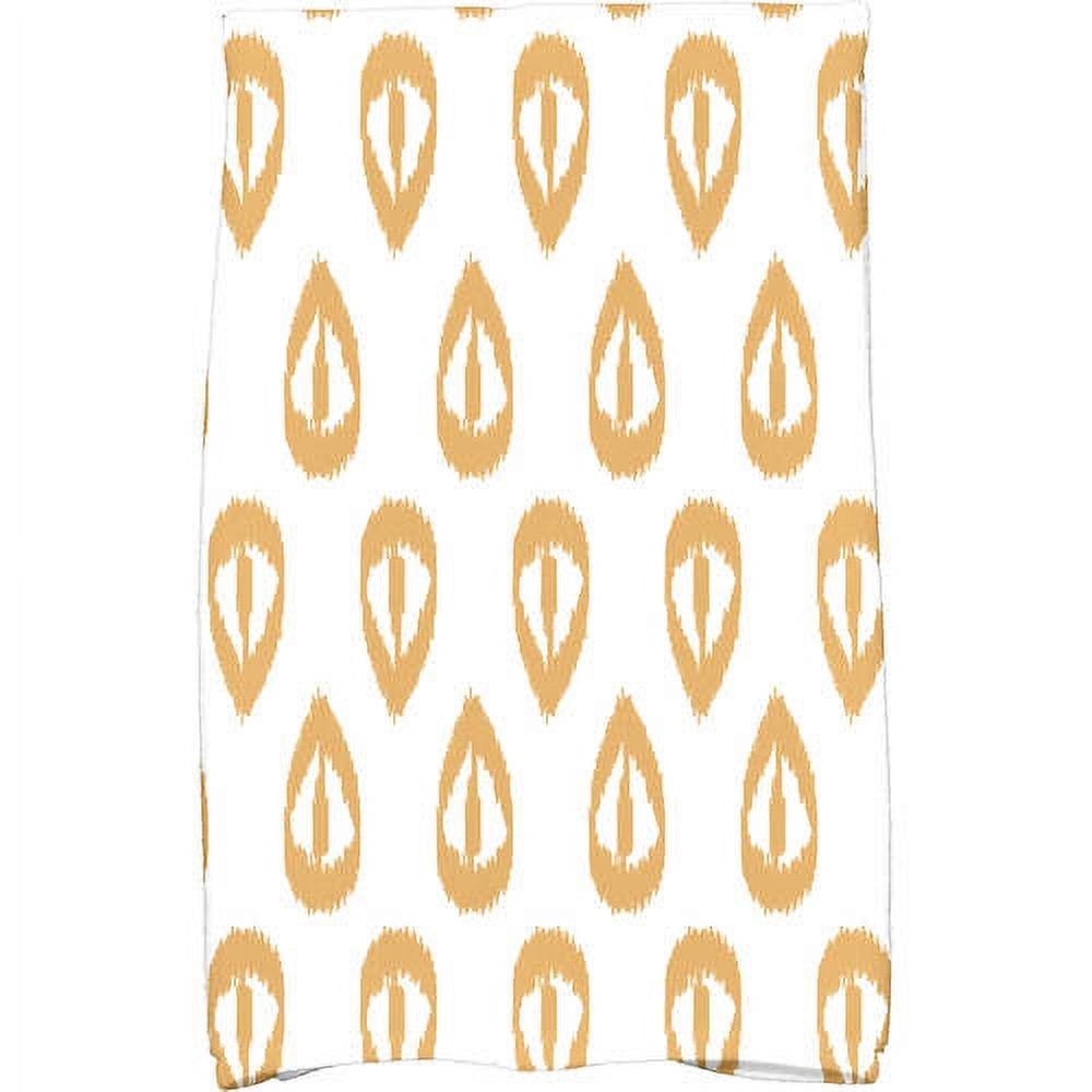 Simply Daisy 18" x 30" Ikat Tears Geometric Print Kitchen Towel