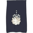 thumbnail image 1 of Simply Daisy 18" x 30" Jingle Bells Holiday Geometric Print Kitchen Towel, 1 of 2