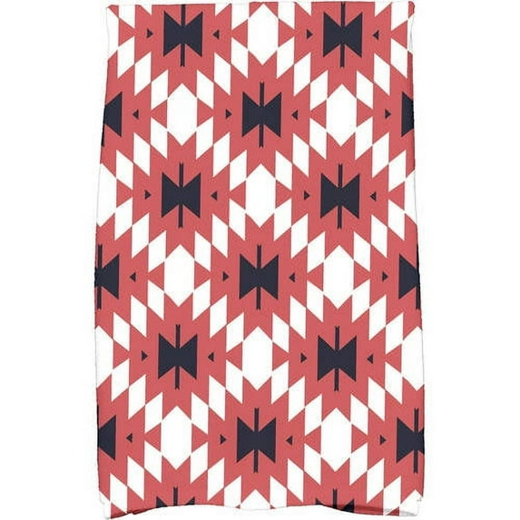 Simply Daisy 18" x 30" Jodhpur Kilim 2 Geometric Print Kitchen Towel