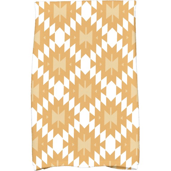 Simply Daisy 18" x 30" Jodhpur Kilim Geometric Print Kitchen Towel