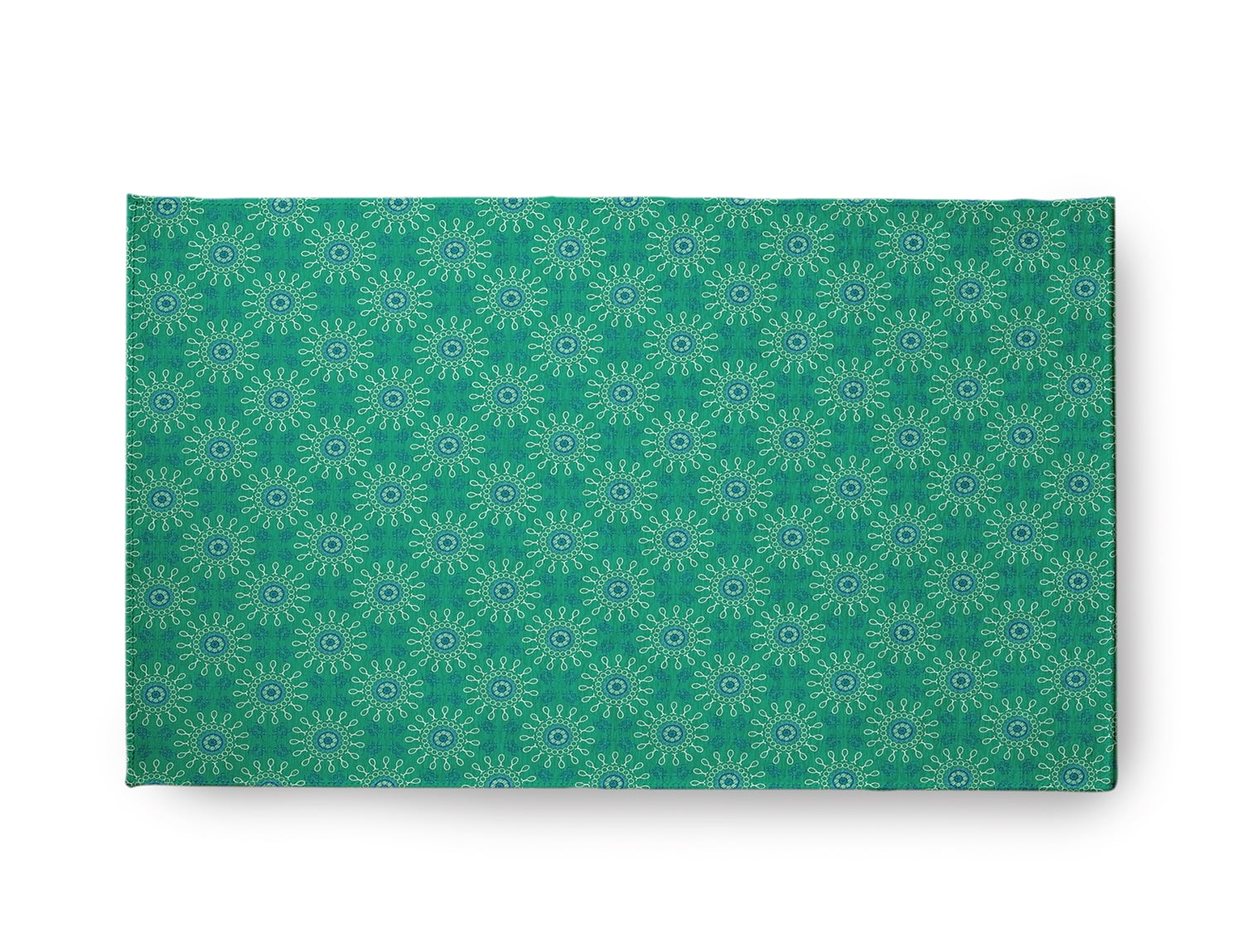 Simply Daisy 18" x 30" Kelly Green Sun Tile Indoor/outdoor Rug