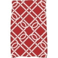 thumbnail image 1 of Simply Daisy 18" x 30" Know the Ropes Geometric Print Kitchen Towel, 1 of 2