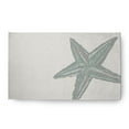 thumbnail image 1 of Simply Daisy 18 x 30 Large Starfish Nautical Chenille Rug, Pretty Grey, 1 of 4