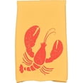thumbnail image 1 of Simply Daisy 18" x 30" Lobster Animal Print Kitchen Towel, 1 of 2