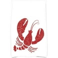 thumbnail image 1 of Simply Daisy 18" x 30" Lobster Animal Print Kitchen Towel, 1 of 2