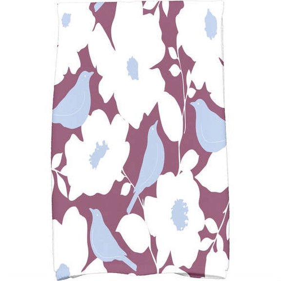Simply Daisy 18" x 30" Modfloral Floral Print Kitchen Towel