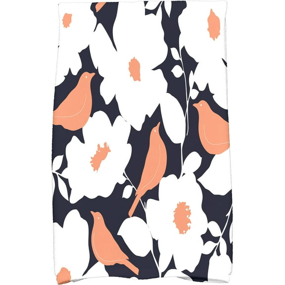 Simply Daisy 18" x 30" Modfloral Floral Print Kitchen Towel