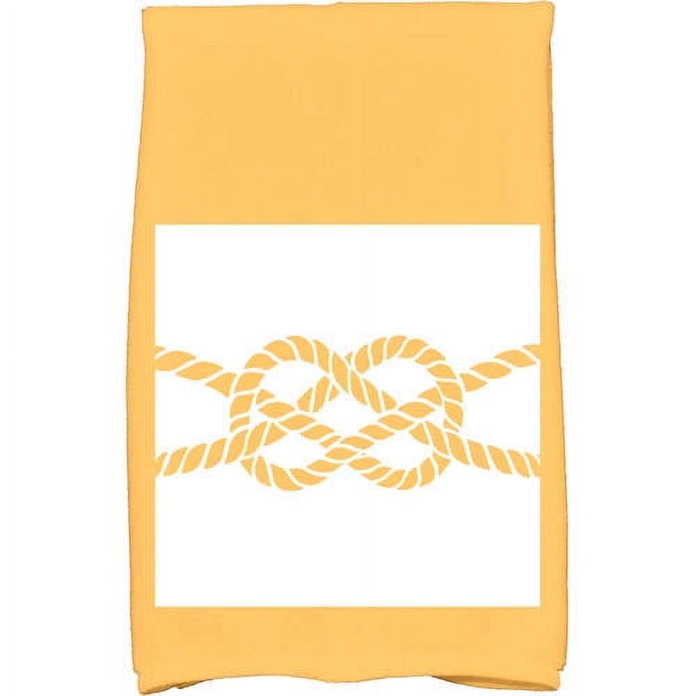 Simply Daisy 18" x 30" Nautical Knot Geometric Print Kitchen Towel