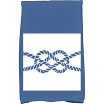 Simply Daisy 18" x 30" Nautical Knot Geometric Print Kitchen Towel